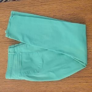 J Brand Size 31 Kelly Green Skinny Jeans